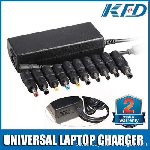 90W Universal Adapter with 10 Pins Universal Laptop Power Supply